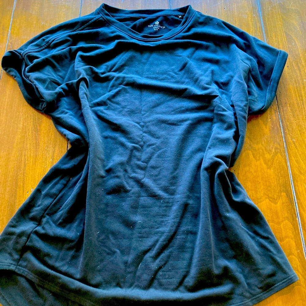 Cute Tuff athletics Black Tee